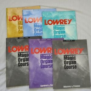 Bundle of Lowrey Magic Organ Course Books